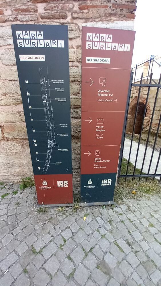 walls walking tour