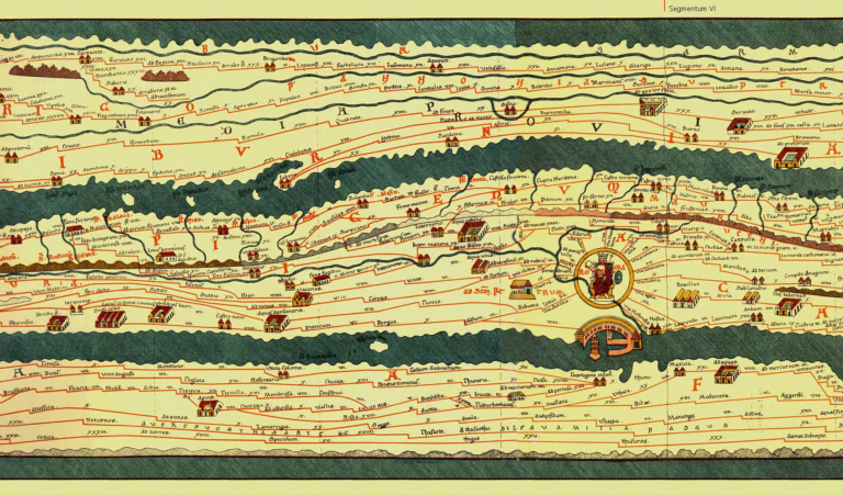 peutinger map rome