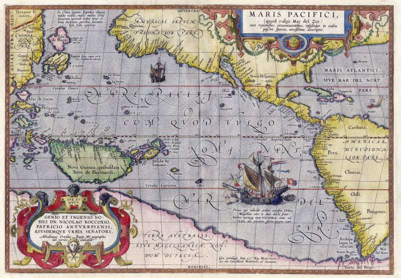 first map of pacific